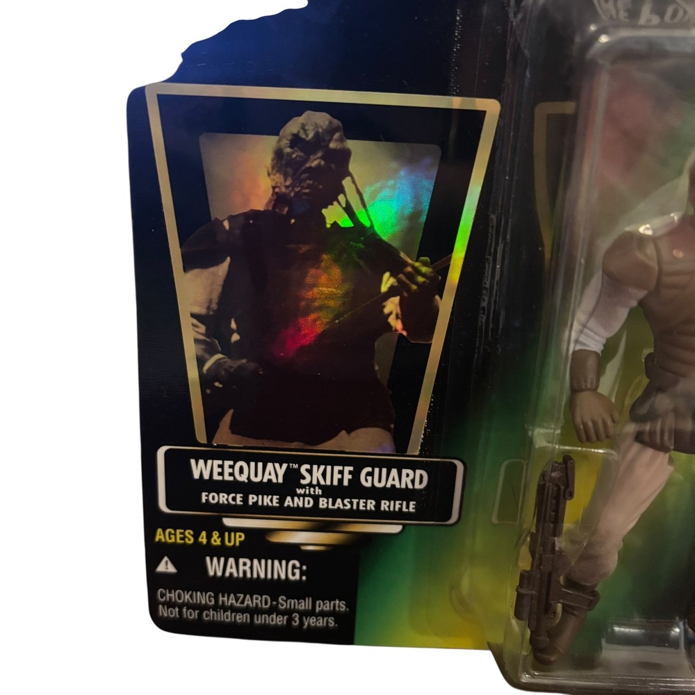 Star Wars The Power‎ of the Force Weequay Skiff Guard Action Figure 1996 New - Picture 3 of 16